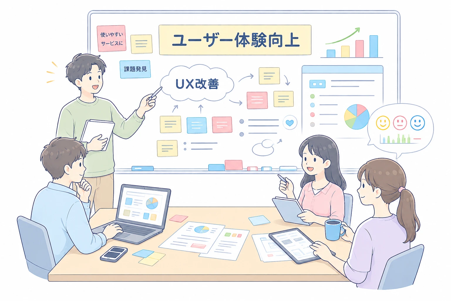 【現場の声を活かす】UX改善で業務効率と満足度を向上